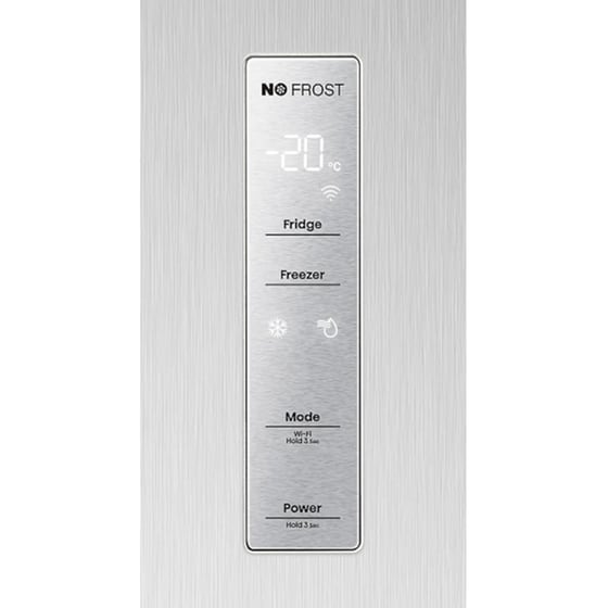 HISENSE RT641N4WIE1 Full No Frost 493 Lt Inox Ψυγειοκαταψύκτης image 4