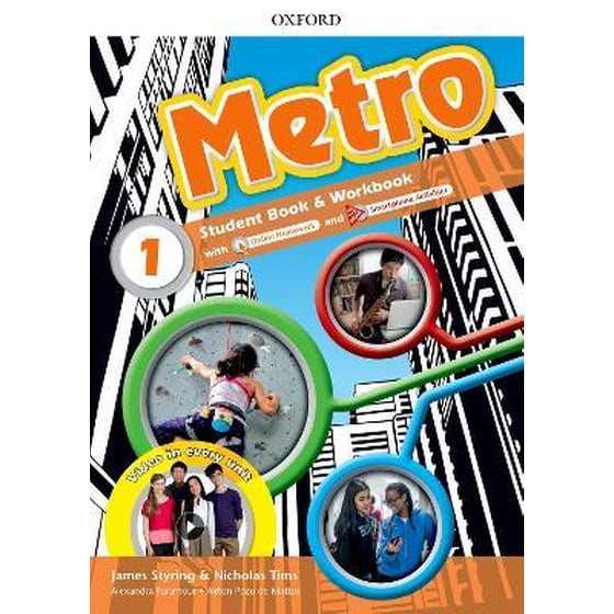 Metro: Level 1: Student Book and Workbook Pack image 0
