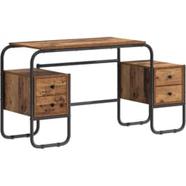 Γραφείο VidaXL με Αποθηκευτικό Χώρο 145x50x75 cm - Δρυς