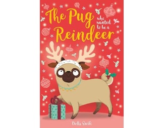 Pug Who Wanted to Be A Reindeer image 0