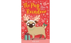 Pug Who Wanted to Be A Reindeer