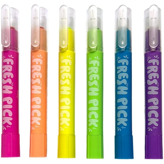 Κηρομπογιές Ooly Neon με Άρωμα Μήλου (6 Τεμάχια) image 1