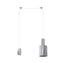 Απλίκα Τοίχου Homelighting 77-8804 Μεταλλική 40x12x300 cm - Ασημί/Γκρι