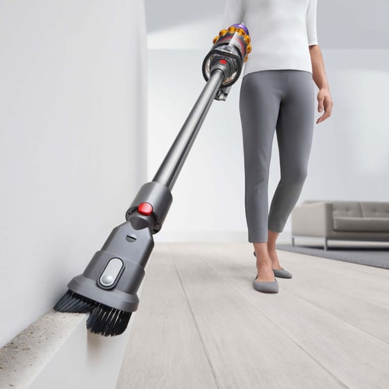 DYSON V15 Detect Absolute 25.2 V 0.76 L Gold/Iron/Gold Σκούπα Stick image 8