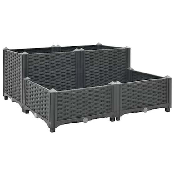 Vidaxl Ζαρντινιέρα 80 X 80 X 38 Εκ. Από Πολυπροπυλένιο image 2