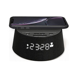 Ψηφιακό Επιτραπέζιο Ρολόι Ξυπνητήρι Philips Tapr702/12 Fm Με Ασύρματο Φορτιστή Και Bluetooth - Μαύρο