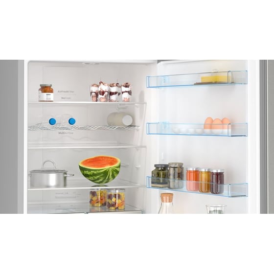 BOSCH KGN56XIER No Frost 508 Lt Brushed Steel Antifinger Ψυγειοκαταψύκτης image 3