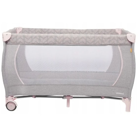 Πτυσσόμενο Παρκοκρέβατο Skiddou Lunar Pink 2040023 image 2