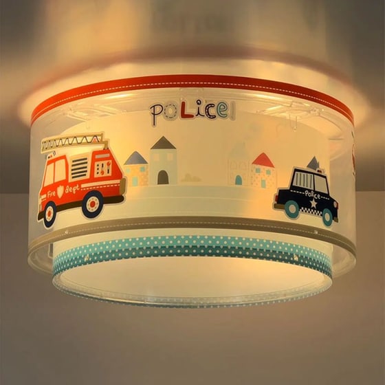 Παιδικό Φωτιστικό Οροφής Ango Police Πλαφονιέρα 60616 image 3