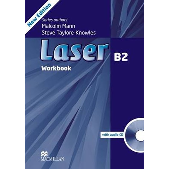Laser 3rd edition B2 Workbook with key & CD Pack image 0