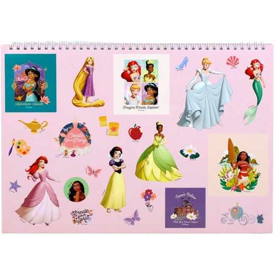 Μπλοκ Ζωγραφικής Gim A4 40Φ Princess image 1