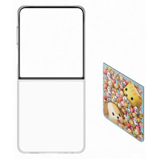 Θήκη Samsung Galaxy Z Flip7 - Samsung Flipsuit Case - Transparent image 5