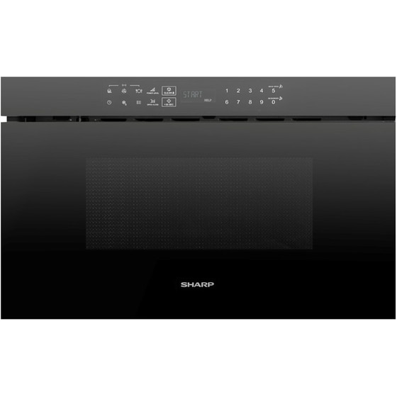 SHARP RINDS333FB 33 Lt Μαύρο Εντοιχιζόμενος Φούρνος Μικροκυμάτων image 0
