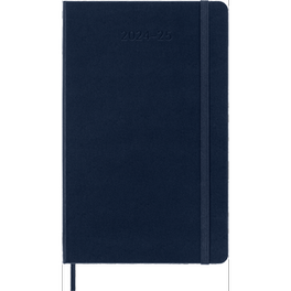 Ακαδημαϊκό Ημερολόγιο Εβδομαδιαίο Moleskine 2024-25 18Μ Large Sap. Blue Hard