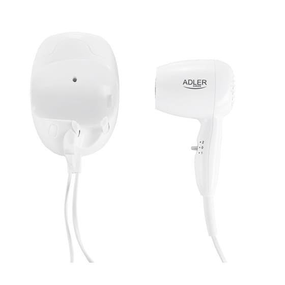 ADLER AD-2252 Σεσουάρ Μαλλιών Ξενοδοχείου 1600 W Λευκό image 1