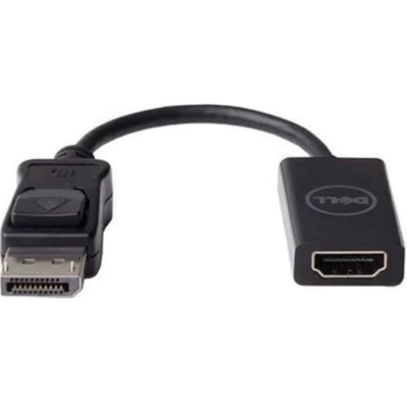 Καλώδιο Dell DisplayPort male - HDMI female 0.2m - Μαύρο
