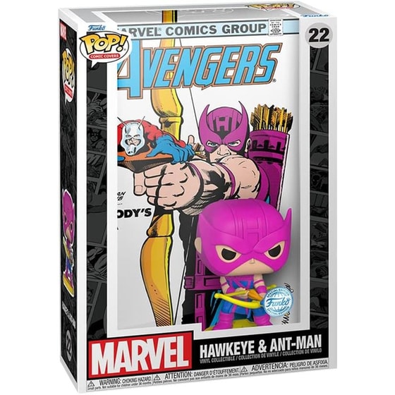 Funko Pop! Comic Covers - Marvel - Avengers - Hawkeye & Ant-Man #22 image 2