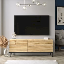 Έπιπλο Τηλεόρασης Levante Μοριοσανίδα 120x35.5x46.4cm - Καφέ