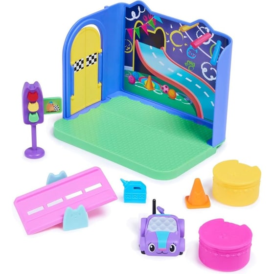 Φιγούρα Δράσης Spin Master Gabby's Dollhouse: 'carlita Purr-ific' Play Room Deluxe Room Set image 4