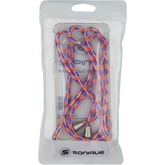 Θήκη Apple iPhone 14 Pro - Sonique Armor Clear - Rainbow Κοραλλί image 4