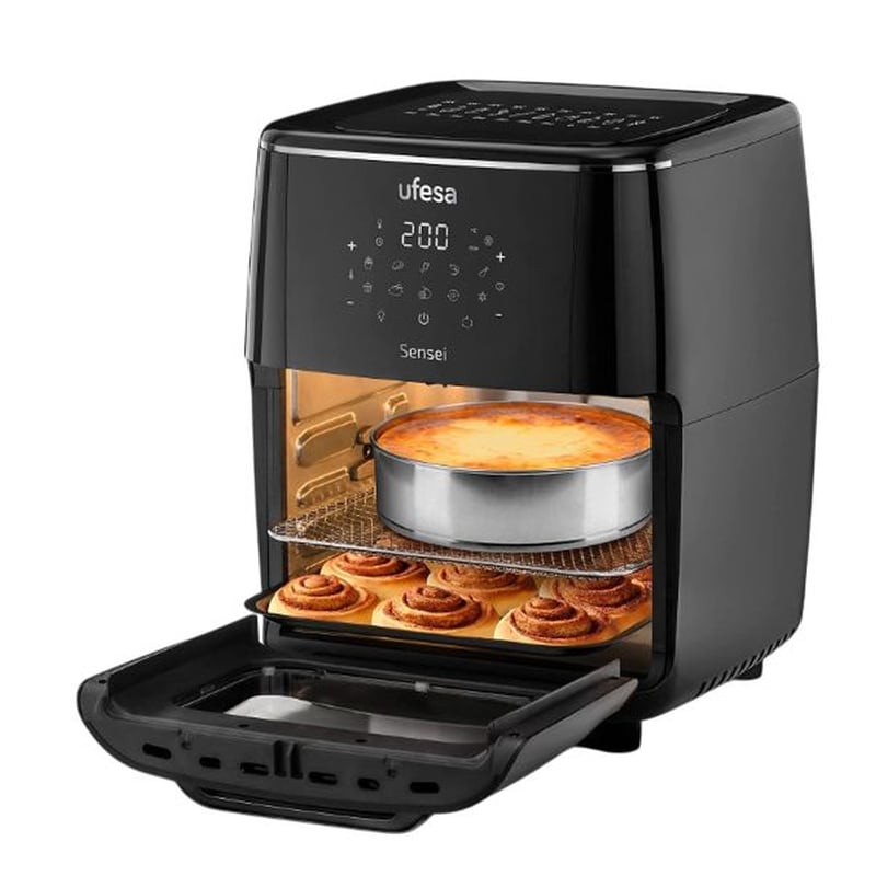 UFESA 37-0012 1700 W 12 L Μαύρη Φριτέζα Αέρος