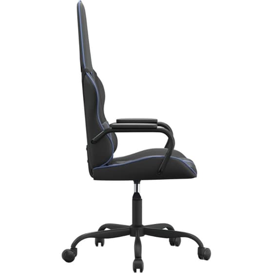 Καρέκλα Gaming VIDAXL 345557 από Τεχνητό Δέρμα - Μαύρο / Μπλε image 2