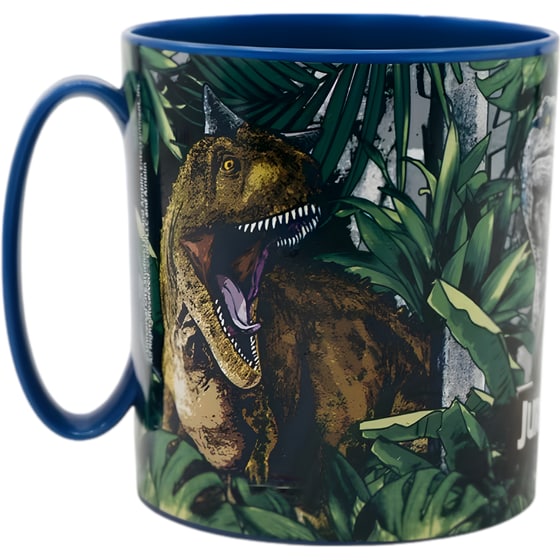Κούπα Gim Jurassic World Πλαστική 350 ml - Μπλε image 1