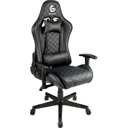 Gaming Καρέκλα Gembird GC-03-BL από Τεχνητό Δέρμα - Μαύρη