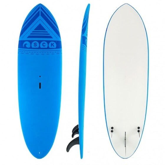 Σανίδα Surf και SUP SCK 259 cm - Μπλε/Λευκό image 0