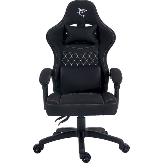 Καρέκλα Gaming White Shark Austin Υφασμάτινη - Μαύρη image 1
