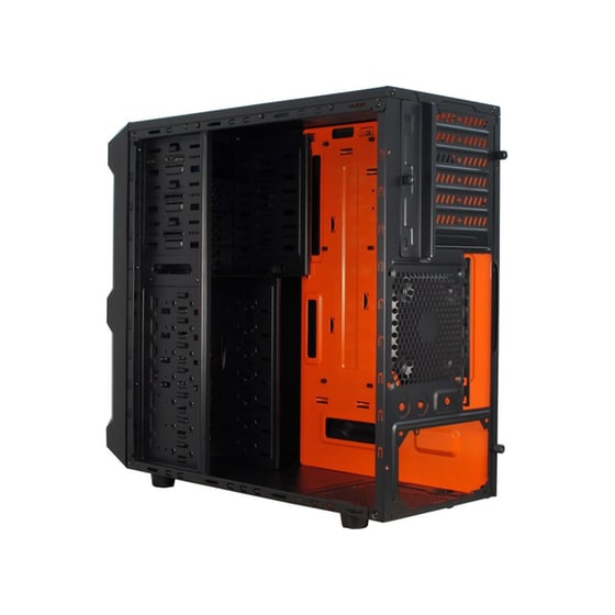 Κουτί Desktop Inter-Tech Eterno H3 Octagon (020061) ATX - Μαύρο image 4