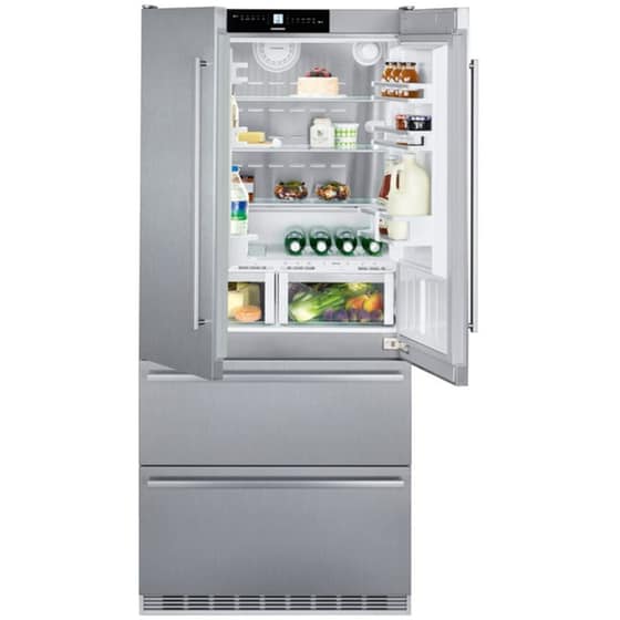 Ψυγείο Ντουλάπα LIEBHERR CBNes 6256 No Frost 523 Lt με BioFresh, DuoCooling και Child lock - Inox image 5
