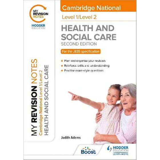 My Revision Notes: Level 1/Level 2 Cambridge National in Health & Social Care: Second Edition image 0