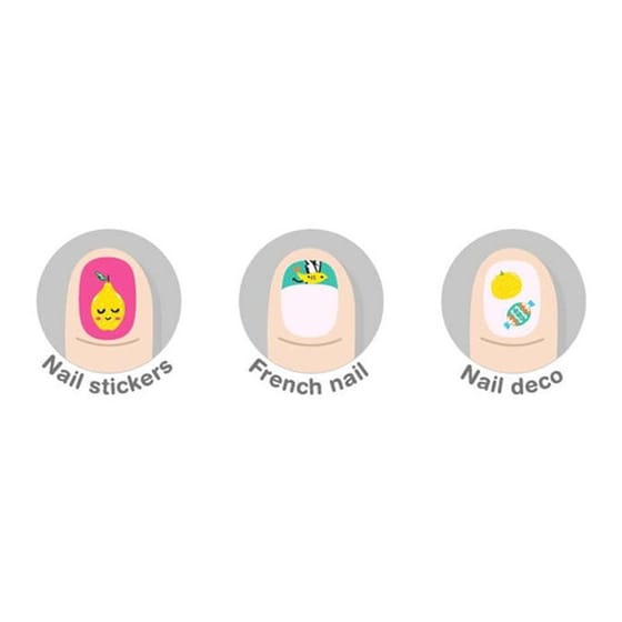Avenir Nail Sticker 78 Τεμάχια - Animals image 3