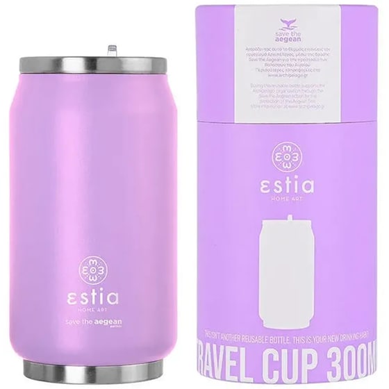 Παγούρι Θερμός Estia Save The Aegean Lavender Purple 300 ml image 0