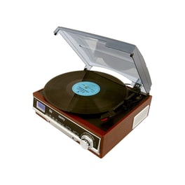 Πικαπ Camry Radio CR1168 Με Ενσωματωμένα Ηχεία - Καφέ