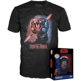 Funko Pop! Tees - Star Wars - Darth Maul (Small)
