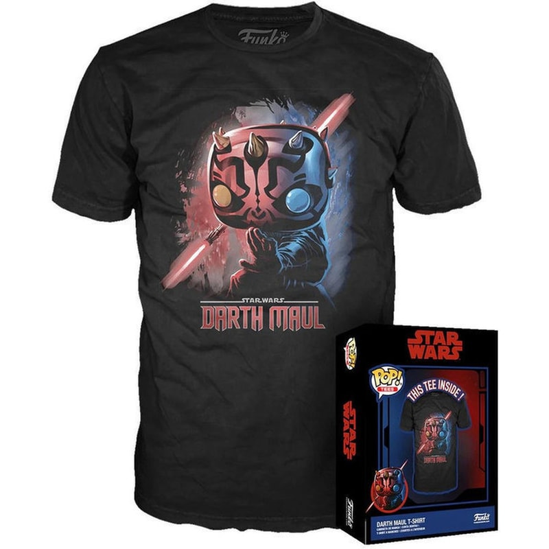 Funko Pop! Tees - Star Wars - Darth Maul (Small) FUNKO