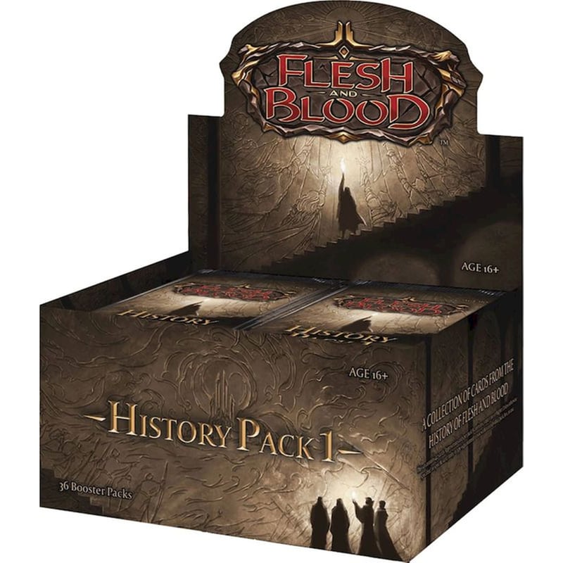 Flesh And Blood Tcg – History Pack 1 Booster Box (36 Packs)