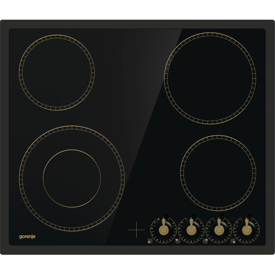 Εστία Κεραμική Αυτόνομη GORENJE EC642CLB 59.5 cm - Μαύρο image 0