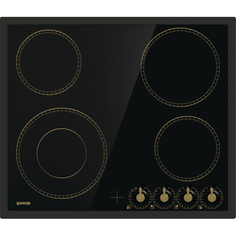 Εστία Κεραμική Αυτόνομη GORENJE EC642CLB 59.5 cm - Μαύρο