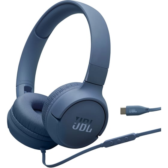 JBL Tune 520C Ενσύρματα Ακουστικά USB-C - Μπλε image 0