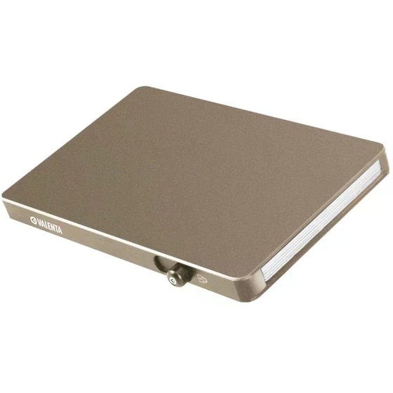 Θήκη Καρτών Valenta Αλουμινίου Natural Titanium image 1