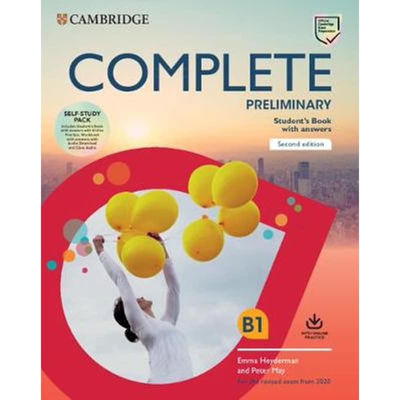 Complete Preliminary Self Study Pack (SB w Answers w Online Practice and WB w Answers w Audio Download and Class Audio)- For the Revised Exam from 2020