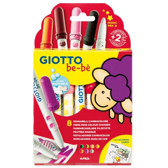 Μαρκαδόροι Giotto Bebe Magic Color image 0
