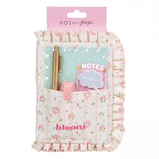 Σετ Σημειωματάριο Posh+Pop με Είδη Γραφικής Flower image 0