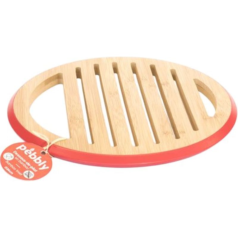 PEBBLY Σουπλά Μαγειρικών Σκευών PEBBLY NBA140 24 cm Καφέ