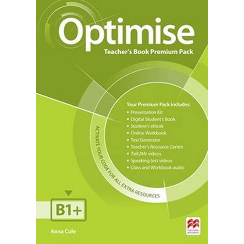 Optimise B1+ (Intermediate) Teachers Book Premium Pack