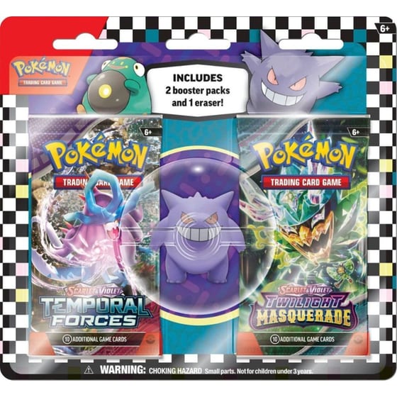 Pokémon TCG: Back To School Eraser Blister 2024 image 0