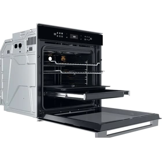 WHIRLPOOL W7 OM4 4S1 H 73 Lt Inox Εντοιχιζόμενος Φούρνος Άνω Πάγκου image 1